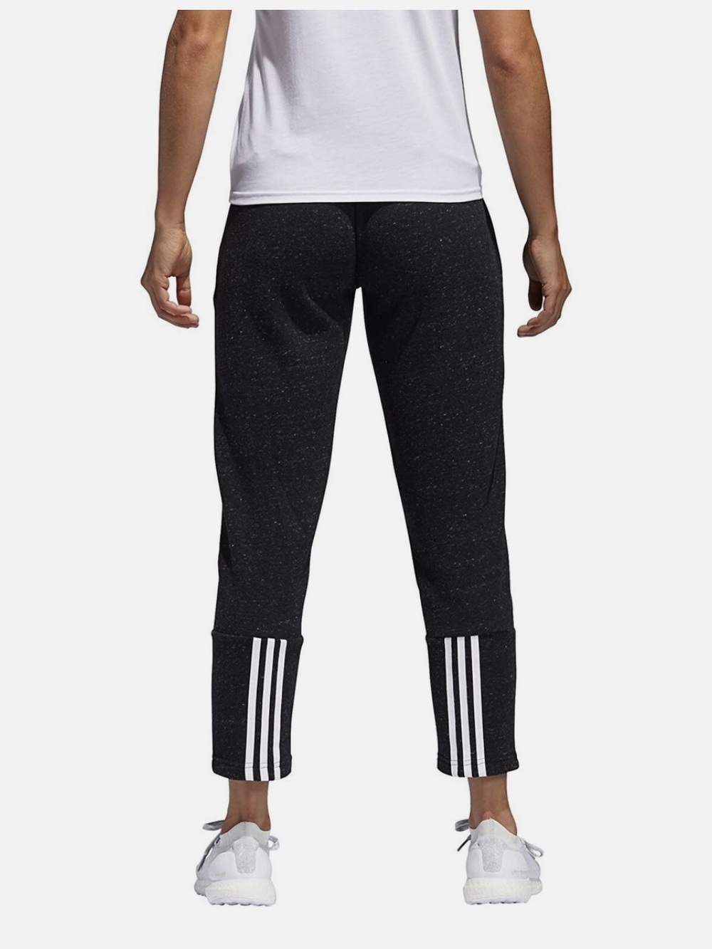 EUC Adidas Womens Athletics French Terry Sport to Street 7/8 Ankle Crop Pants S
